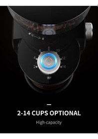 Resim Vosco KD-835B 150 W Dozaj Ayarlı Kahve Değirmeni 