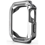 Resim Noktaks - iOS Uyumlu Watch 40mm - 360 Kasa Ve Ekran Koruyucu Sert Pc + Silikon Koruyucu Watch Gard 08 