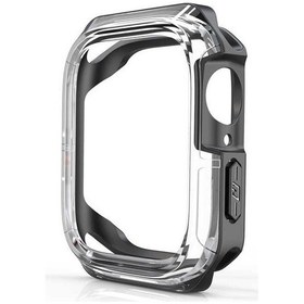 Resim Noktaks - iOS Uyumlu Watch 40mm - 360 Kasa Ve Ekran Koruyucu Sert Pc + Silikon Koruyucu Watch Gard 08 