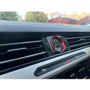 Resim Passat B8 Konsol Saat Halkası Kırmızı - Passat B8.5 Modifiye Aksesuar 