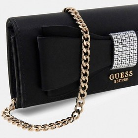 Resim Guess Elsie Kadın Siyah Clutch Hwss9650710-bla Siyah 