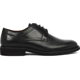 Resim Derimod Erkek Siyah Bağcıklı Deri Klasik Ayakkabı 26SFD601218 