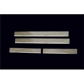 Resim Renault Symbol 2 Kapı Eşiği 4 Prç Krom 2009-2013 