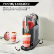 Resim FS301 Dondurma Makinesi Kaymaz Hareket Pedi Yıkanabilir Kolay Taşınabilir 