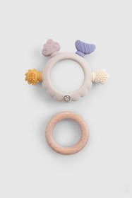 Resim Silikon Ahşap Diş Kaşıyıcı - Ahşap / Standart 