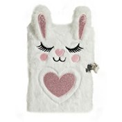 Resim Kilitli Peluş Loli Defter 