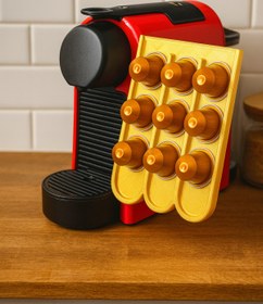 Resim Nespresso Kapsül Tutucu Düzenleyici Özel Seri Gold Altın Renk 