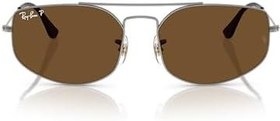 Resim Ray-Ban Rb3845 Explorer V Dikdörtgen Güneş Gözlüğü 