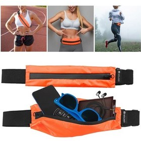 Resim Rebuwo Çok Fonksiyonlu Reflektörlü Sporcu Bel Çantası 