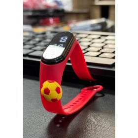 Resim Renkli Dijital Çocuk Saati, Dokunmatik Ekran, Su Geçirmez, Eğlenceli Tasarım 