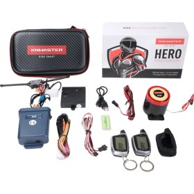 Resim Knmaster Hero Çift Yönlü Motosiklet Alarm Sistemi 