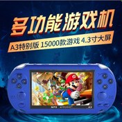 Resim Vkemall Oyun Konsolu A3 Oyun Konsolu 4.3 Büyük Ekran Nostaljik El Tipi 128-bit Arcade Psp Oyun Konsol 