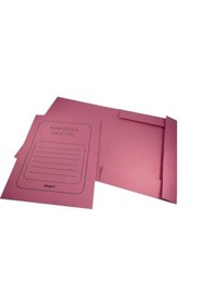 Resim Özkan Tam Kapaklı Dosya 50'li Paket Pembe Telsiz 34x27 Cm Pembe 