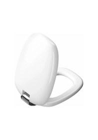 Resim 126-003-009 Vitra Plural Klozet Kapağı, Metal Menteşeli, Yavaş Kapanır, Kolay Sökülebilir, Beyaz Diğer 