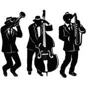 Resim Caz Müzik Temalı Sticker Tip 3 20 X 16 Cm 