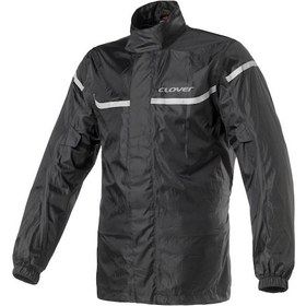Resim Clover Wet Jacket Pro Wp / Üst Yağmurluk Siyah 