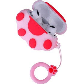 Resim Mobilefix Apple Uyumlu AirPods Pro 2 Tpu Kabartma Figürlü İpli Airbag 37 Silikon Kılıf-kahverengi Kahverengi 