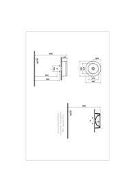 Resim VitrA Liquid 7312B403-0016 Çanak Lavabo Beyaz 40 CM 