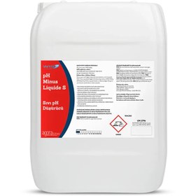 Resim WTR pH MINUS LIQUID S 25 KG Havuz Suyu pH Düşürücü Sıvı H2SO4 