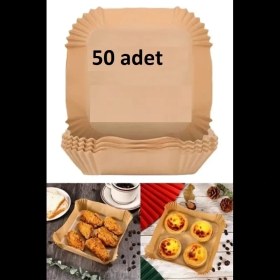 Resim AyrStore Buğz Fritöz Pişirme Kağıdı 50 