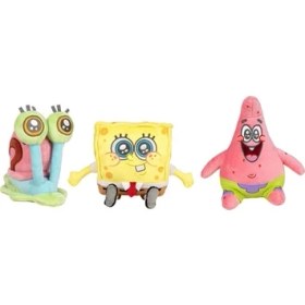 Resim MCM Group 760025631 Spongebob Serisi Sostenible Peluş 22 cm - 1 Adet Stokta Olan Gönderilir 