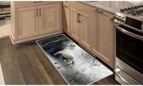 Resim Colorix Carpet Kaymaz Taban Tezgah Önü Mutfak Paspası 75x150 Cm No: 074 