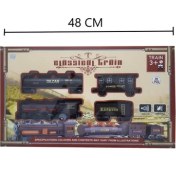 Resim 20 Parça Büyük Boy Pilli Sesli Tren Set 