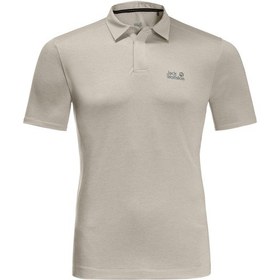 Resim Jack Wolfskin PACK & GO POLO Erkek T-Shirt Dusty Grey 