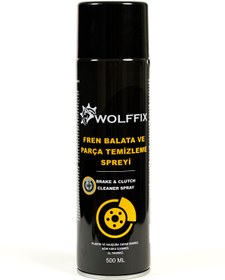 Resim WOLFFİX FREN BALATA VE PARÇA TEMİZLEME SPREYİ 500 ML 
