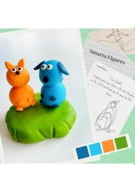 Resim Smarta Kıds Havayla Kuruyan Modelleme Hamuru Siyah 70gr 