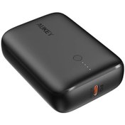 Resim Aukey PB-N83S-BK 22.5W SCP, 18W PD ve QC 3.0 10000 mAh PD Mini Type-C Powerbank 