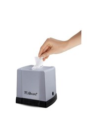 Resim Flora Cömert Peçetelik, Dekoratif Peçete Dispenseri Ve Düzenleyicisi F291 Gri 