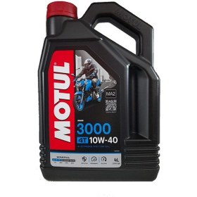 Resim Motul 3000 10W- 40 4T Motosiklet Motor Yağı 4 L 