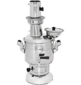 Resim Sözenler Krom Odunlu Kömürlü 4.5 L Piknik Semaver Inox 