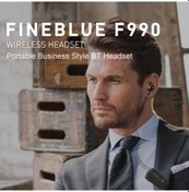 Resim Xindoker Fineblue F990bt Kablosuz Kulaklık, Bluetooth 4.0, 120 Saat Bekleme, 5 Saat Konuşma, Siyah 