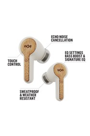 Resim Marley House Of Marley Rebel Ipx5 Sıvı Dayanıklı Tws Bluetooth Kulaklık, EM-JE121 