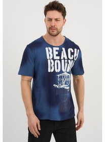 Resim Alexandergardi Alexandergardı Kısa Kollu Baskılı Regular T-shirt 1194195 Lacivert 
