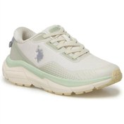 Resim U.S. Polo Assn. Gerrard Wmn 4pr Kadın Kırık Beyaz-mor Koşu&antrenman Ayakkabı 
