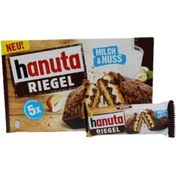 Resim Hanuta Riegel Milch & Nuss 5 Riegel 34.5 G 