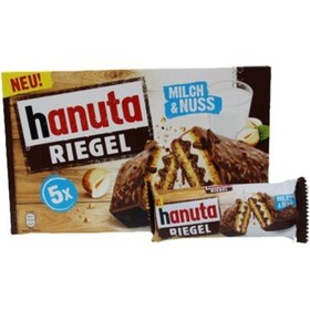 Resim Hanuta Riegel Milch & Nuss 5 Riegel 34.5 G 