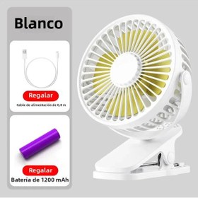 Resim Mini Usb Taşınabilir El Tipi Vantilatör Kullanışlı Ve Ultra Sessiz Pil İle Beyaz 