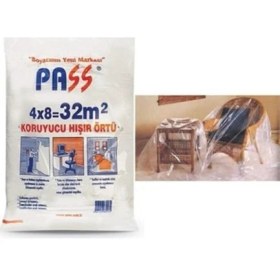 Resim Pass Eşya Boya Koruyucu Hışır Örtü 32 M2 