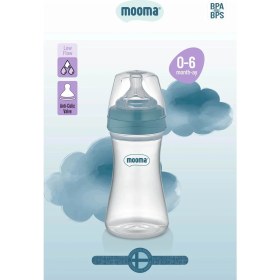 Resim Ozcmax Biberon Anti Kolik Biberon 250 ml Kapaklı Biberonn 0 - 6 Ay (Yavaş Akış) 