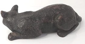 Resim Reçine Kedi Biblo Heykel Dekoratif Tasarım Masa Üstü Dekor Süs 