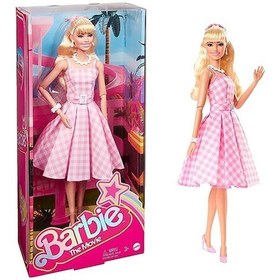 Resim Barbie Movie - Barbie Pembe Elbiseli Bebek HPJ96 