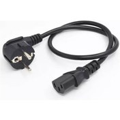 Resim C13 Power Kablo Kasa Monitör Ekran Power Güç Kablosu - 0.5 mt 