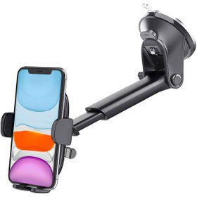 Resim Microcase 360 Derece Döner Araç Içi Vantuzlu Telefon Tutucu Gövde Üstü Ve Cam - Al3734 