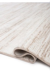 Resim Saraz Halı Vals Bej Salon Halısı Koridor Kesme Yolluk Yumuşak Doku Kaymaz Tozumaz Dokuma Makine Halısı Yolluk 