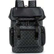 Resim Dashanshop Siyah Unisex Büyük Kapasiteli Hafif Sırt Çantası Seyahat Okul Outdoor Siyah 