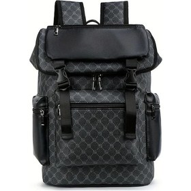 Resim Dashanshop Siyah Unisex Büyük Kapasiteli Hafif Sırt Çantası Seyahat Okul Outdoor Siyah 